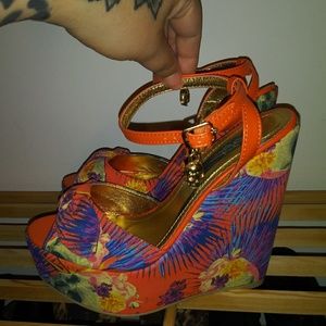 Iron Fist Wedge Sandal